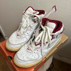 Nike Air Force 1 Mid Red/White